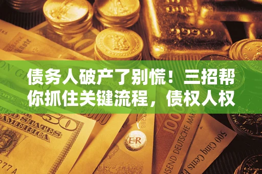 济南债务人破产了别慌！三招帮你抓住关键流程，债权人权益不再缩水