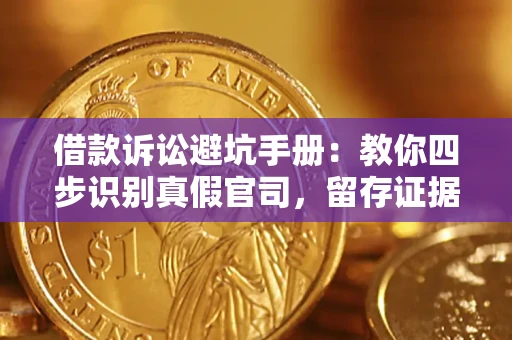 济南借款诉讼避坑手册：教你四步识别真假官司，留存证据不踩雷