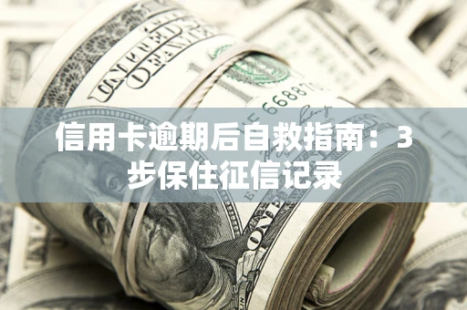 济南信用卡逾期后自救指南：3步保住征信记录