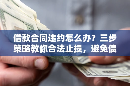 济南借款合同违约怎么办？三步策略教你合法止损，避免债务危机升级
