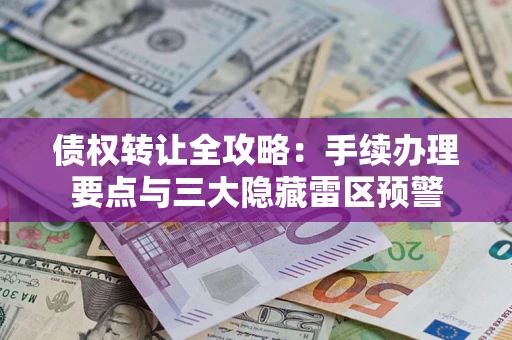 济南债权转让全攻略：手续办理要点与三大隐藏雷区预警