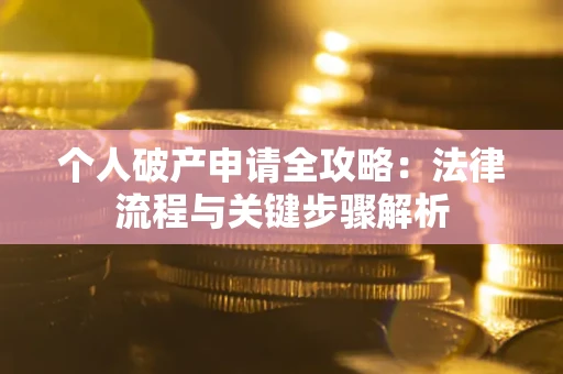 济南个人破产申请全攻略：法律流程与关键步骤解析