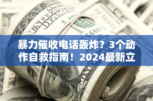 济南暴力催收电话轰炸？3个动作自救指南！2024最新立案标准全解析
